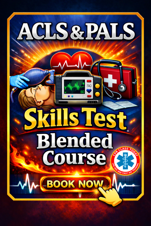 ACLS & PALS COMBO SKILLS TEST BLENDED COURSE