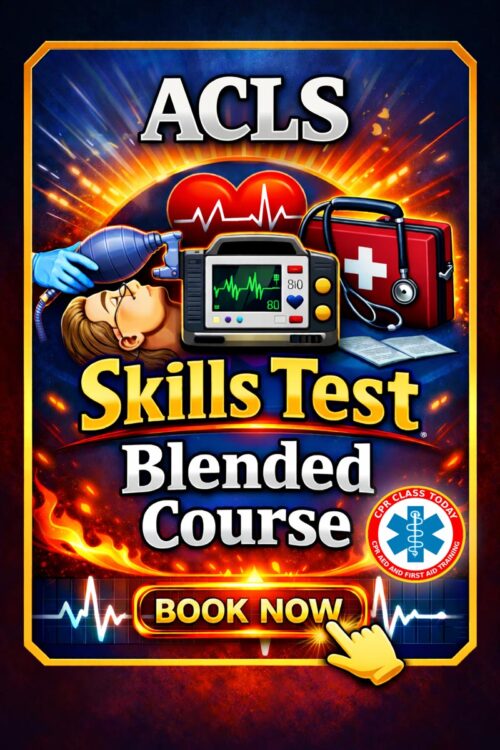 ACLS SKILLS TEST BLENDED COURSE