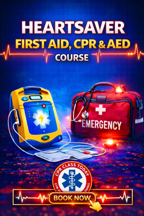 HEARTSAVER FIRST AID CPR AND AED COURSE