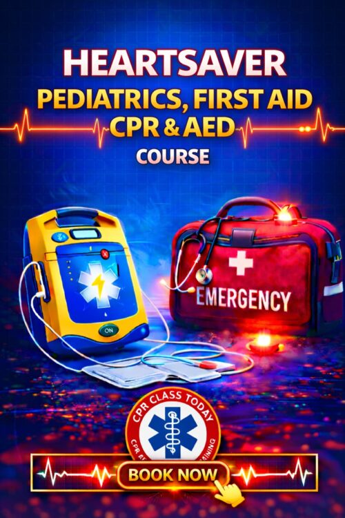 HEARTSAVER PEDIATRICS FIRST AID CPR AND AED COURSE