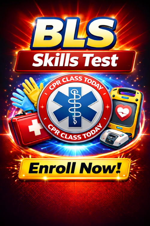 BLS SKILLS TEST BLENDED COURSE